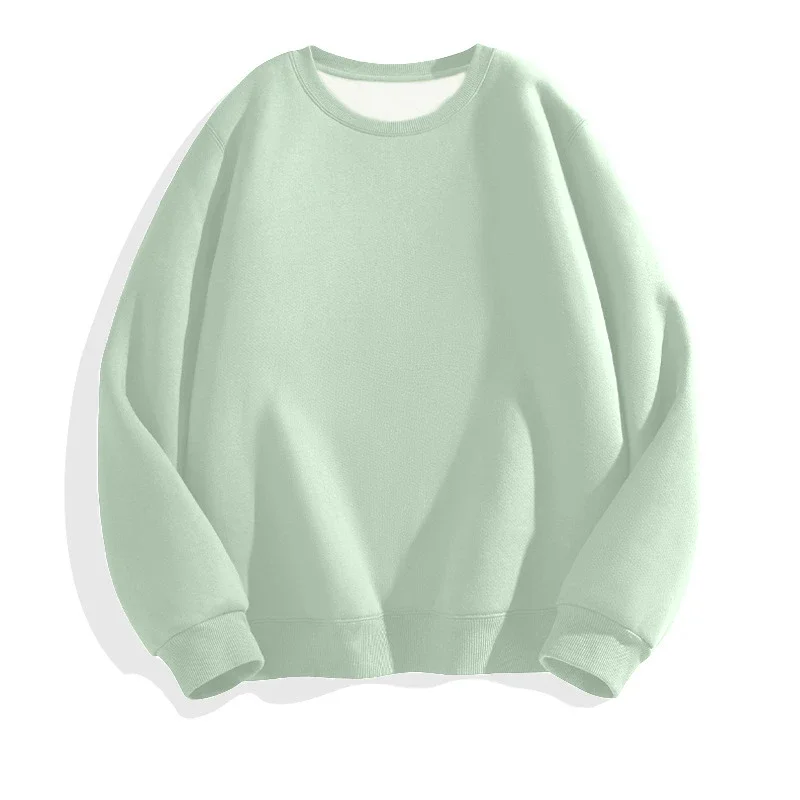 Hua Cotton Men's Casual Crew-Neck Sweatshirt
