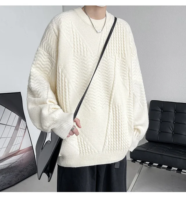Vintage American Boyfriend Sweater Unisex Detail