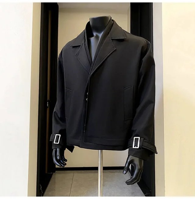 Men's Autumn Premium Mock Blazer Detail