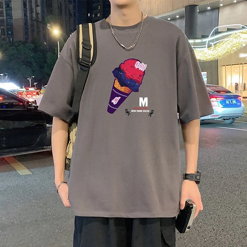 Men's Heavyweight Cotton Round Neck Tee