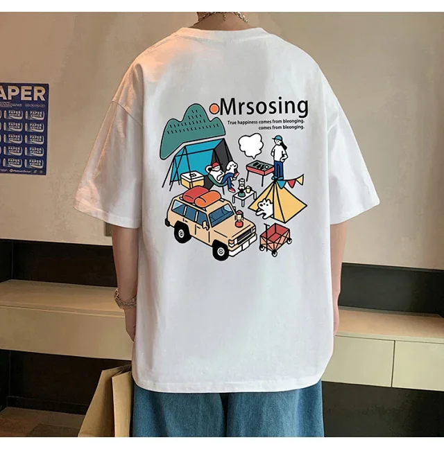 Cotton Short-sleeve T-shirt for Boys Summer 2025 Detail
