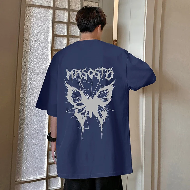 Oversized Retro Heavyweight Cotton Men's Tee