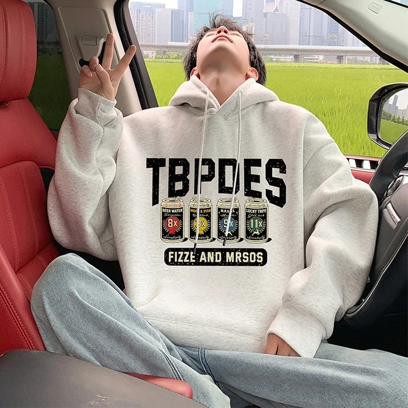 Men's Seasonal Graphic Hoodie Loose 2025