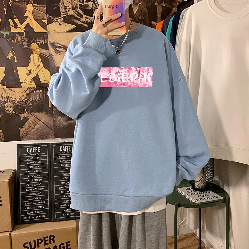Men's Crew Neck Sweatshirt Bear Print
