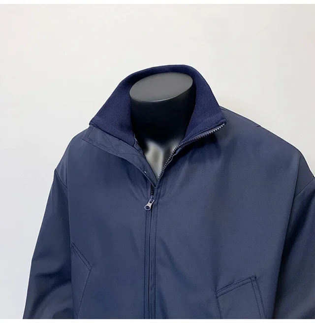 Men's Vintage American Oversized Bomber Jacket Detail