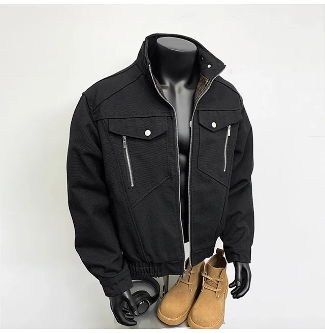 Zuoshan Mang Snake Year Men's Jacket Detail