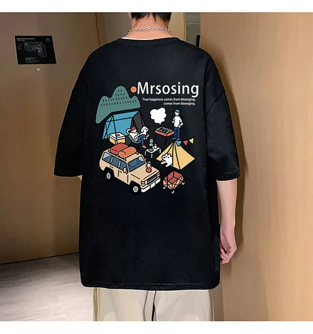 Cotton Short-sleeve T-shirt for Boys Summer 2025 Detail