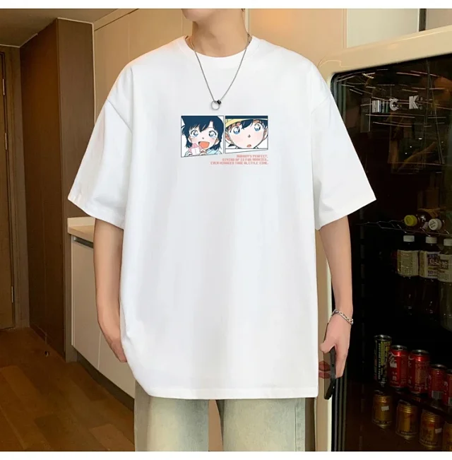 Men's Oversized Graphic Tee Summer 2025 Detail