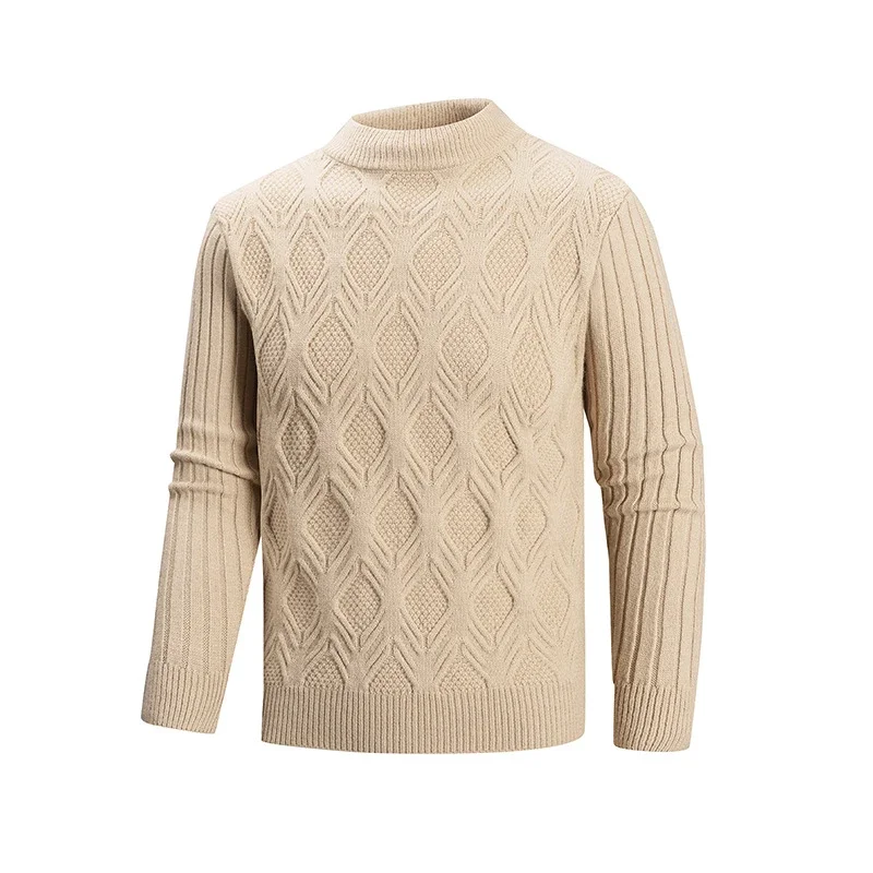 Men's Vintage Argyle Casual Sweater
