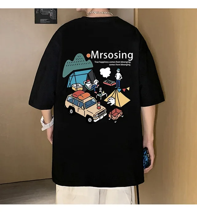 Cotton Short-sleeve T-shirt for Boys Summer 2025 Detail
