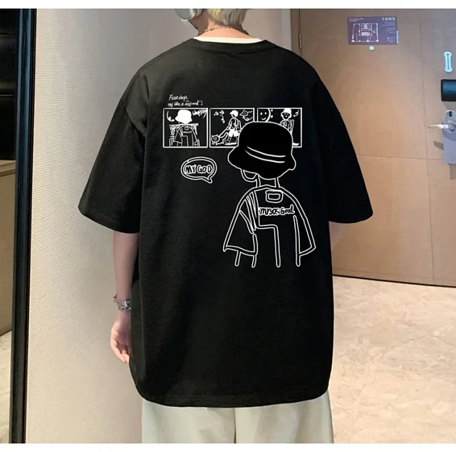 2025 Men's Heavyweight Cotton T-shirt Detail