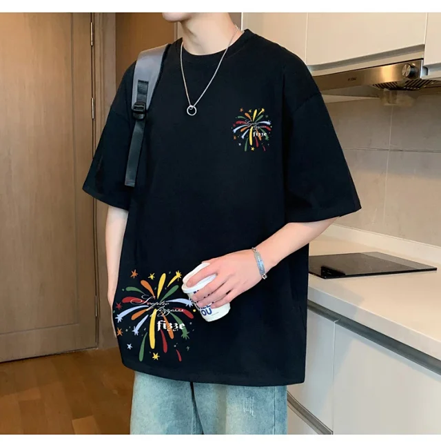 Men's Summer 2025 Heavyweight Cotton Tee Detail