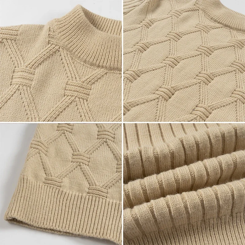 Teen Men's Soft Cable Pullover
