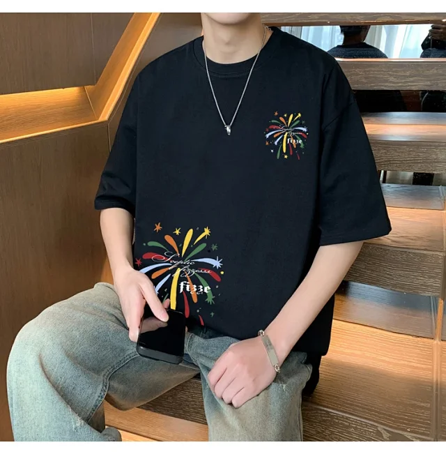 Men's Summer 2025 Heavyweight Cotton Tee Detail