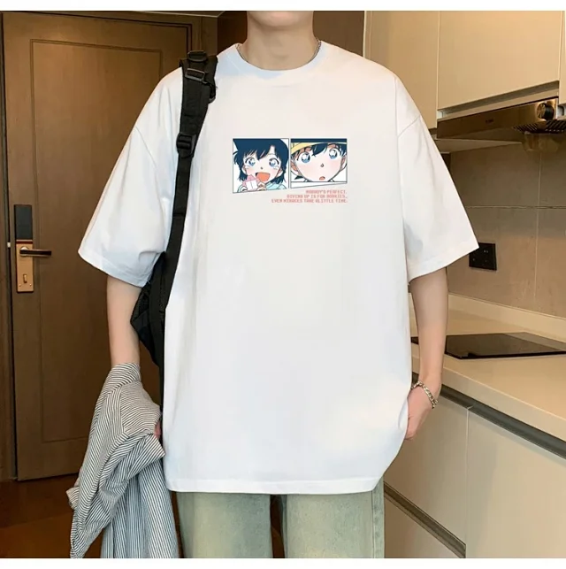 Men's Oversized Graphic Tee Summer 2025 Detail