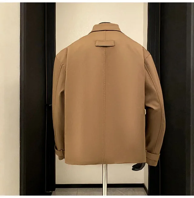 Men's Autumn Premium Mock Blazer Detail