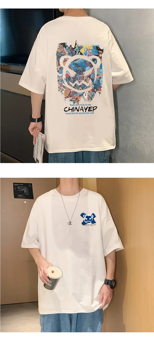 Devil Smile T-shirt Summer Detail