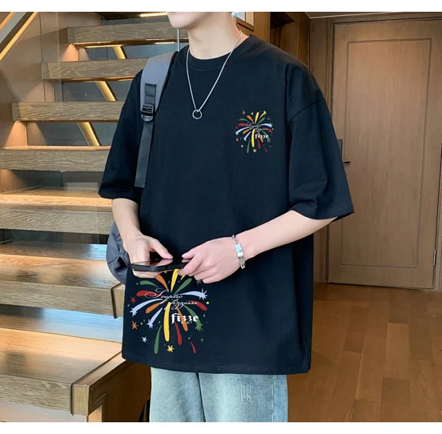 Men's Summer 2025 Heavyweight Cotton Tee Detail