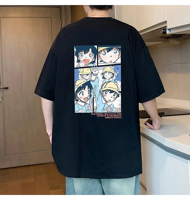 Men's Oversized Graphic Tee Summer 2025 Detail