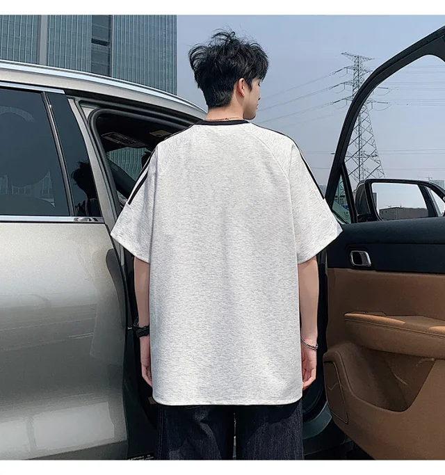 Men's Summer 2025 Street Casual T-Shirt Detail