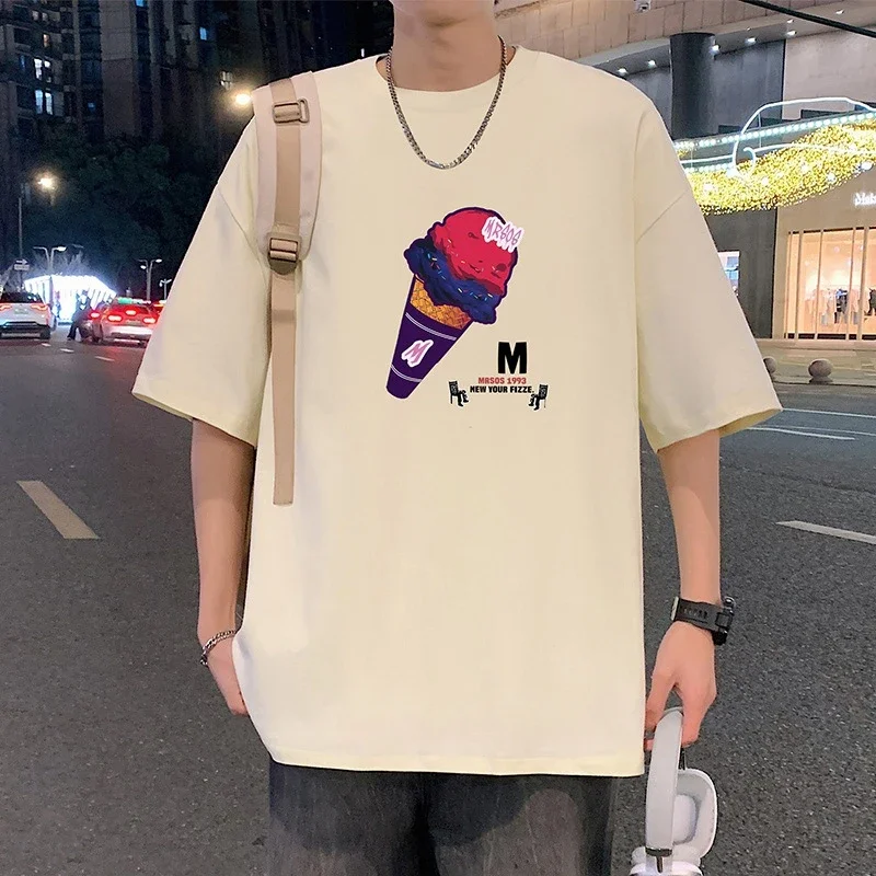 Men's Heavyweight Cotton Round Neck Tee