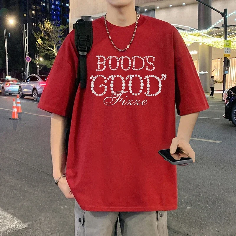 Men's Heavyweight Cotton Casual Daily Short Tee