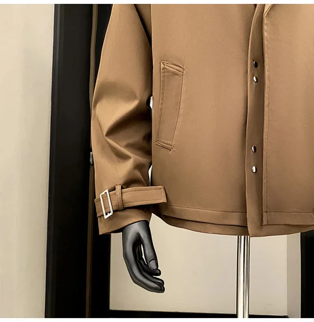 Men's Autumn Premium Mock Blazer Detail