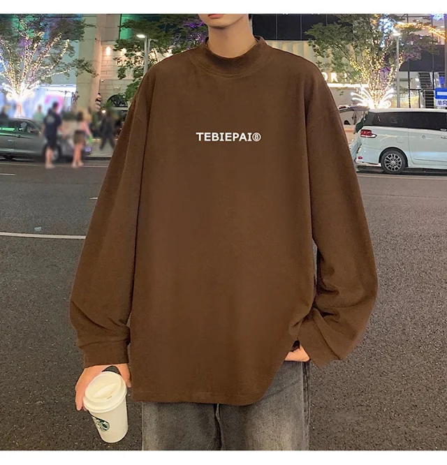 Men's Fleece Mock Neck Base Layer Detail