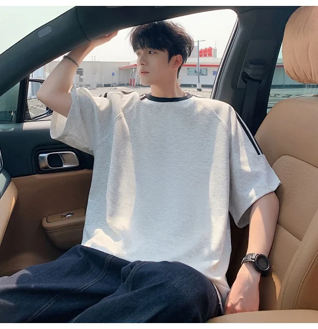 Men's Oversized Breathable Tee HK 2025 Detail