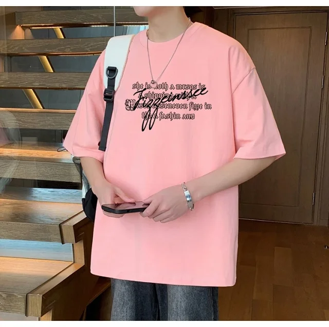 2025 Men's Summer Oversize Tee Detail