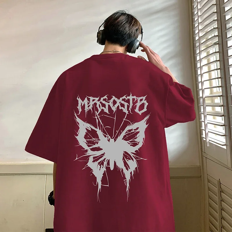 Oversized Retro Heavyweight Cotton Men's Tee