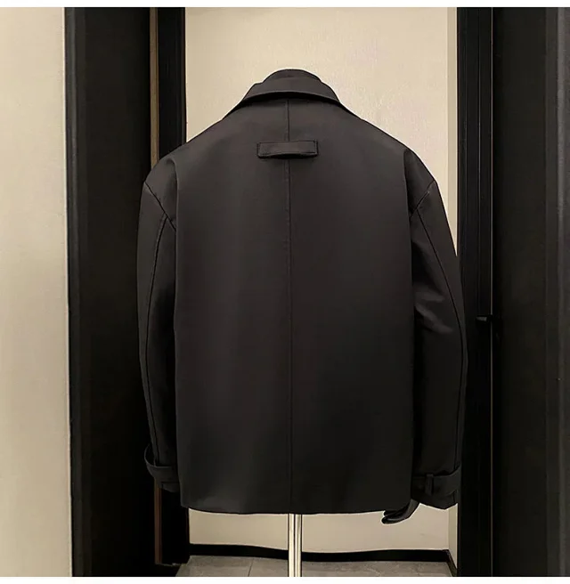 Men's Autumn Premium Mock Blazer Detail