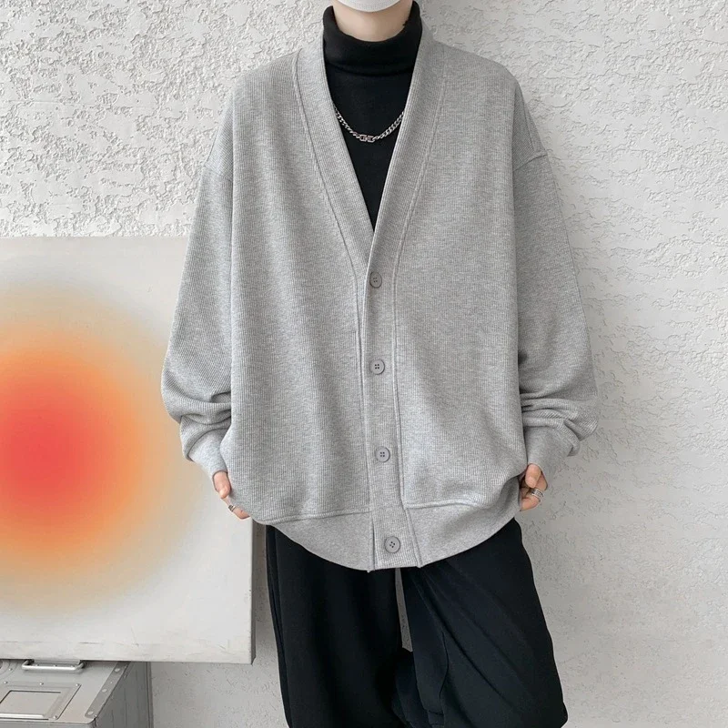 Men's Spring/Fall Cotton Knit Cardigan