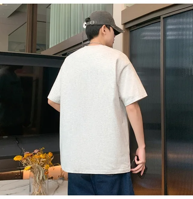 2025 Men's Summer Oversize Tee Detail