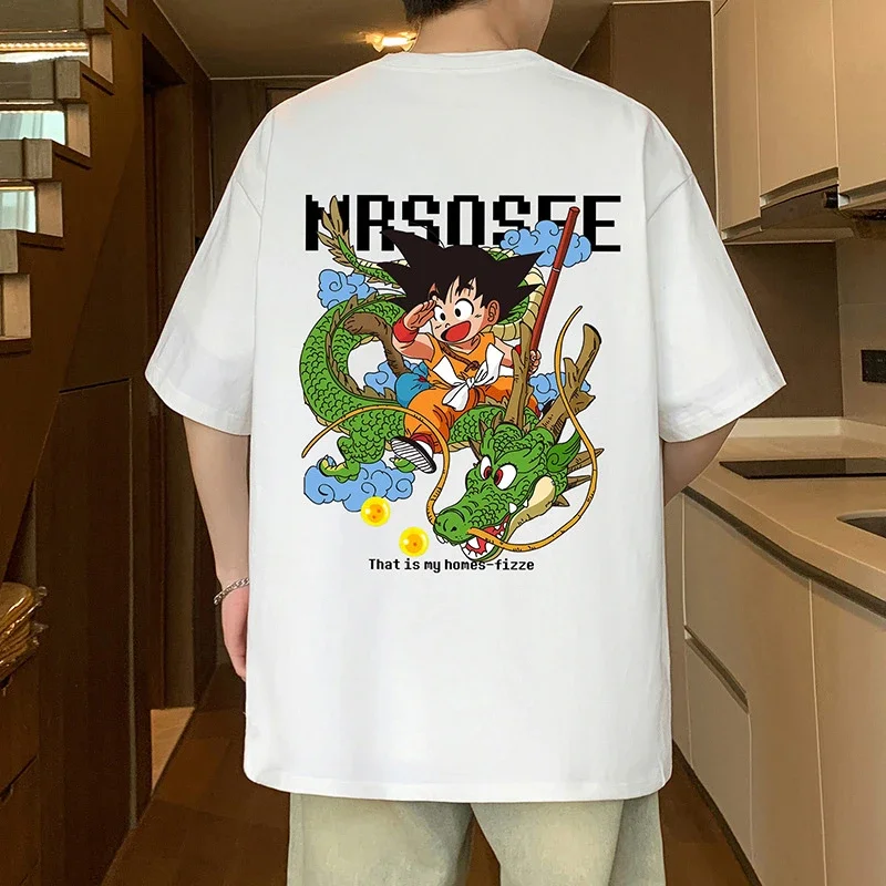 2025 Men's Cartoon Wukong Summer Tee