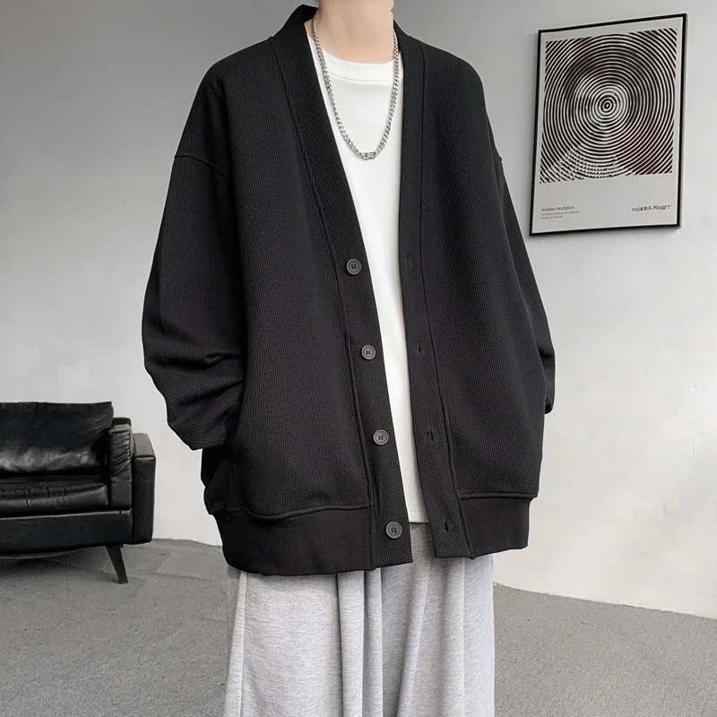 Men's Spring/Fall Cotton Knit Cardigan