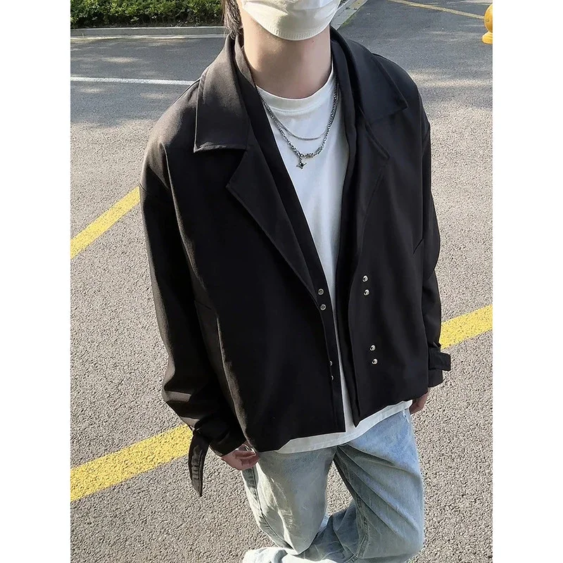 Autumn Men's Stylish Blazer Jacket