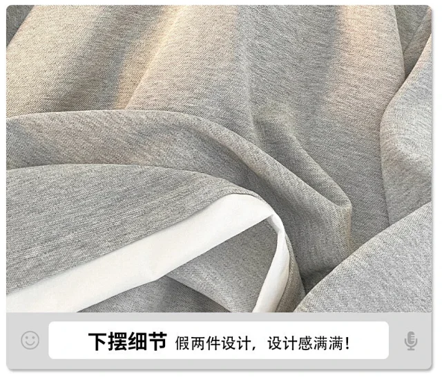 Men's Mock Two-Piece Long Sleeve Polo Detail