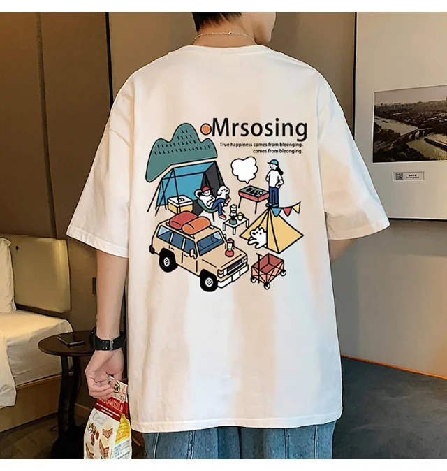 Cotton Short-sleeve T-shirt for Boys Summer 2025 Detail