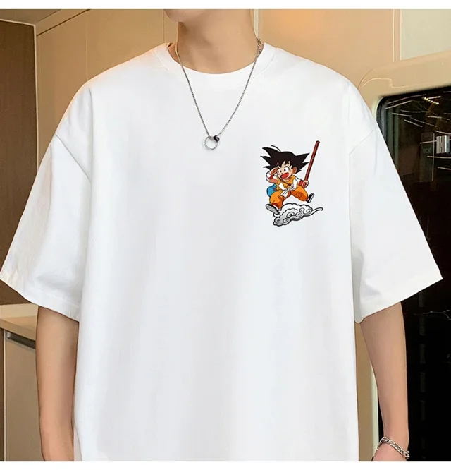 2025 Men's Cartoon Wukong Summer Tee Detail
