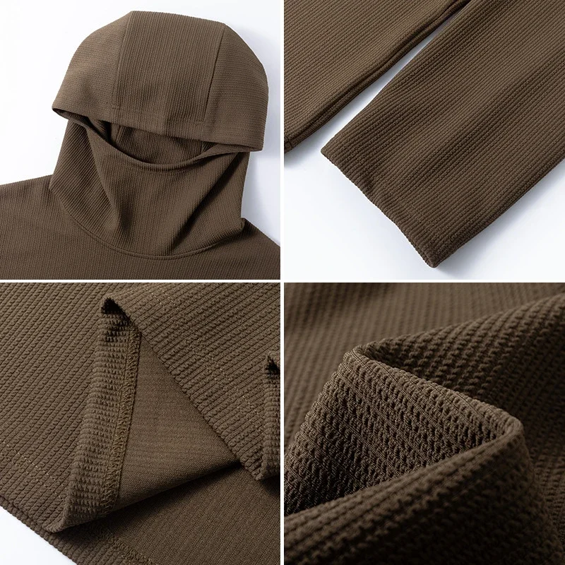 New Fall 2025 Men's Turtleneck Hoodie