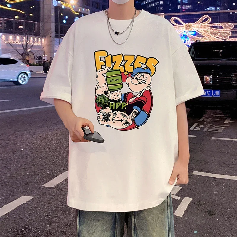 2025 Summer Men's Heavyweight Cotton T-Shirt