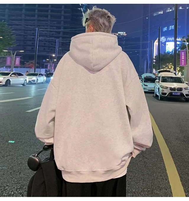 Men's Oversize Cotton Hoodie 2025 Graphic Detail