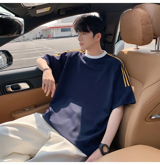 Men's Oversized Breathable Tee HK 2025 Detail