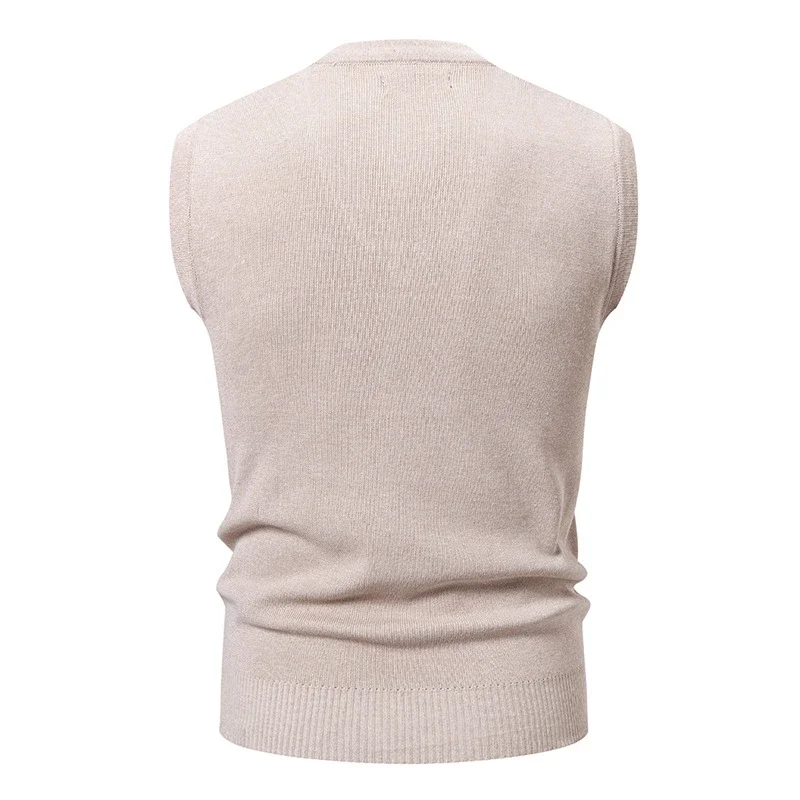 Men's New Diamond Jacquard Knit Vest