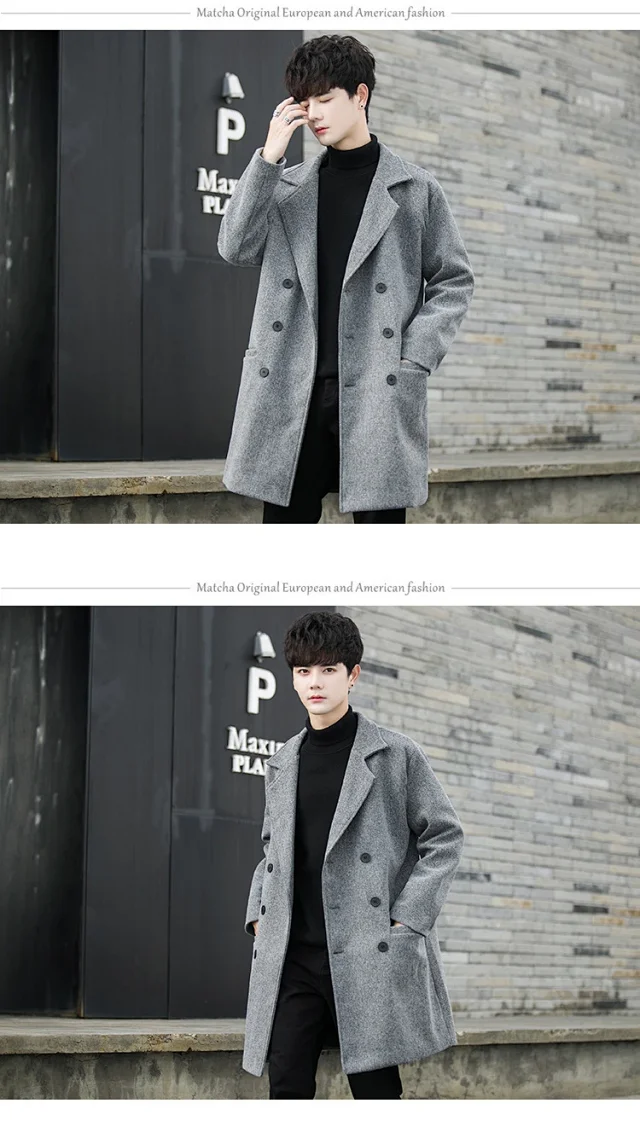Men's AW24 American Vintage Wool Coat Detail