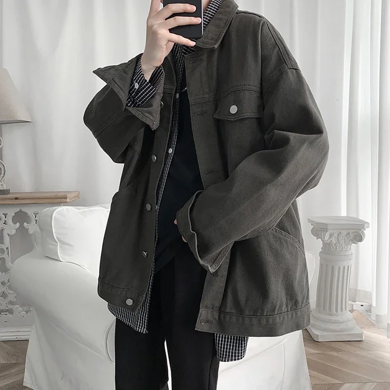 Men's Oversized Street Denim Jacket