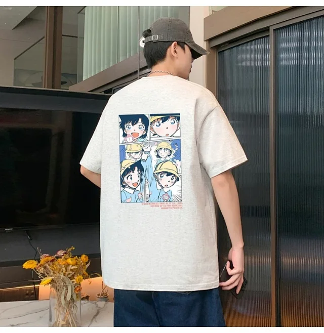 Men's Oversized Graphic Tee Summer 2025 Detail