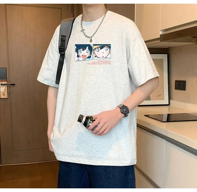 Men's Oversized Graphic Tee Summer 2025 Detail