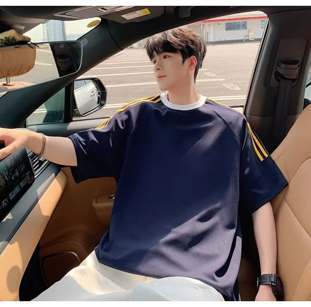 Men's Oversized Breathable Tee HK 2025 Detail